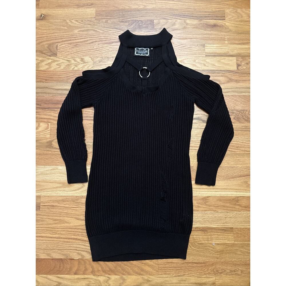 Killstar Jumper Dress Size Medium O Ring Distressed Goth Punk Emo Grunge